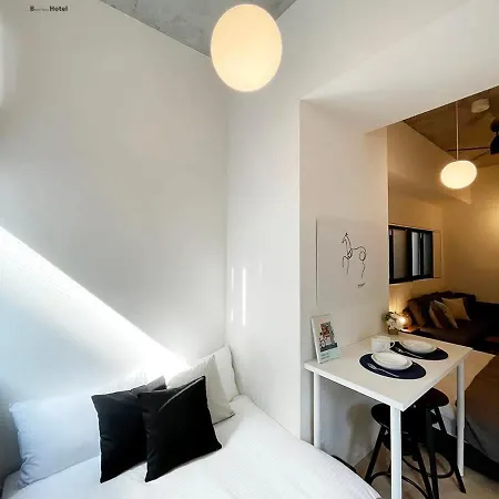 Bhotel Nekoyard - Modern Loft Studio Near Peace Park & City Center 广岛 外观 照片